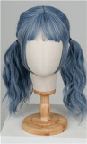 J-CUTE 【Yuhoshi メイク】フルシリコン製137cm バスト平 AGD19 萌咲（もえ）ヘッド ラブドール 妹系 青と白のロリータドレスを着