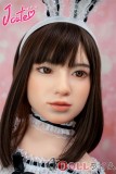 J-CUTE 【Yuhoshi メイク】フルシリコン製137cm バスト平 AGD19 萌咲（もえ）ヘッド ラブドール 妹系 青と白のロリータドレスを着