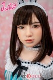 J-CUTE 【Yuhoshi メイク】フルシリコン製137cm バスト平 AGD19 萌咲（もえ）ヘッド ラブドール 妹系 青と白のロリータドレスを着