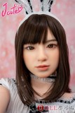 J-CUTE 【Yuhoshi メイク】フルシリコン製137cm バスト平 AGD19 萌咲（もえ）ヘッド ラブドール 妹系 青と白のロリータドレスを着