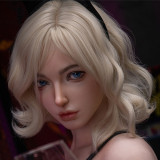 Real Lady 168cm Gカップ S40ヘッド フルシリコン製ラブドール超リアルメイク付き等身大ドール リアルドール 等身大
