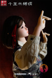 SHEDOLL 艾琳 Aileen ヘッド 148cm Dカップ ボディー材質など選択可能 カスタマイズ可能 中式シャツと赤いスカート