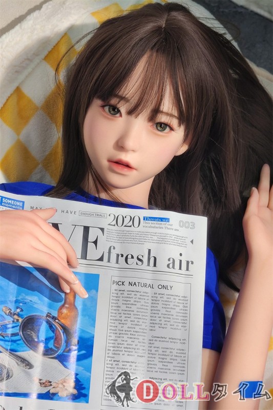 FUDOLL ラブドール 157cm Fカップ #J008頭部 身長等選べる 高級シリコン頭部+TPE材質ボディ  ブルーのトップス