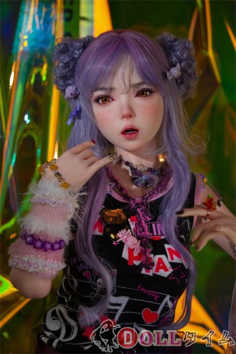 BQDOLL 148cm Dカップ B5ヘッド フルシリコンラブドール 等身大リアルドール 紫色の髪