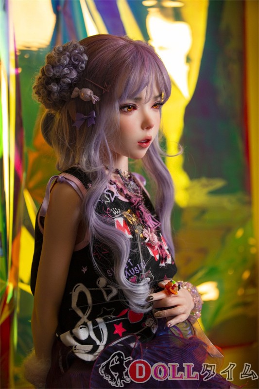 BQDOLL 148cm Dカップ B5ヘッド フルシリコンラブドール 等身大リアルドール 紫色の髪