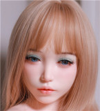 BQDOLL 148cm Dカップ B2ヘッド フルシリコンラブドール 等身大リアルドール 黒いタイトな半袖