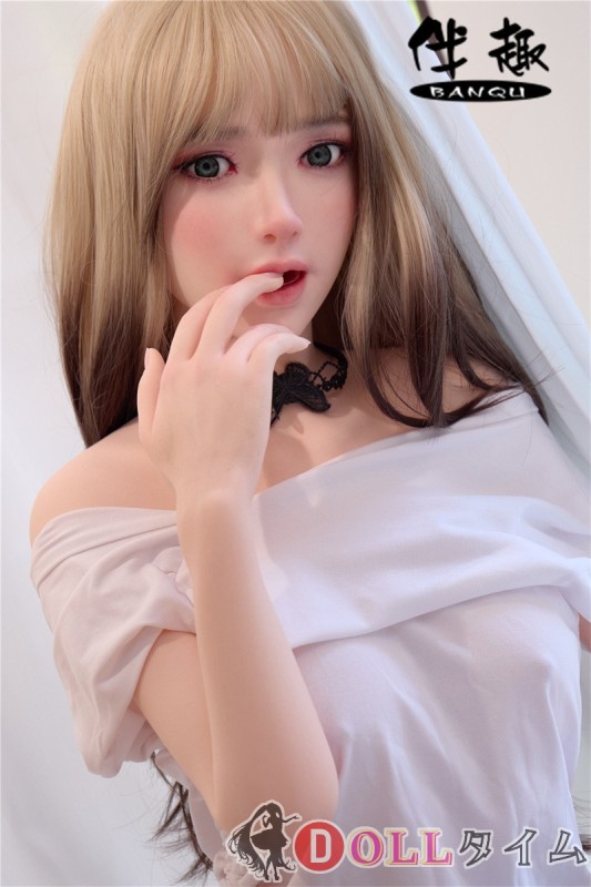 BQDOLL 148cm Dカップ B5ヘッド フルシリコンラブドール 等身大リアルドール 金髪と白い半袖