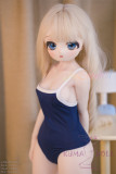 アニメドール ソフトビニール製ヘッド+TPE製ボディ WM Dolls 85cm AAカップ S001ヘッド 綿綿 むっちこ オナホールあり