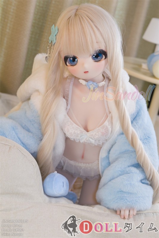 WM Dolls  85cm AAカップ S001ヘッド 綿綿 アニメドール ソフトビニール製ヘッド+TPE製ボディ むっちこ オナホールあり 青いジャケット