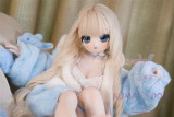 アニメドール ソフトビニール製ヘッド+TPE製ボディ WM Dolls 85cm AAカップ S001ヘッド 綿綿 むっちこ オナホールあり