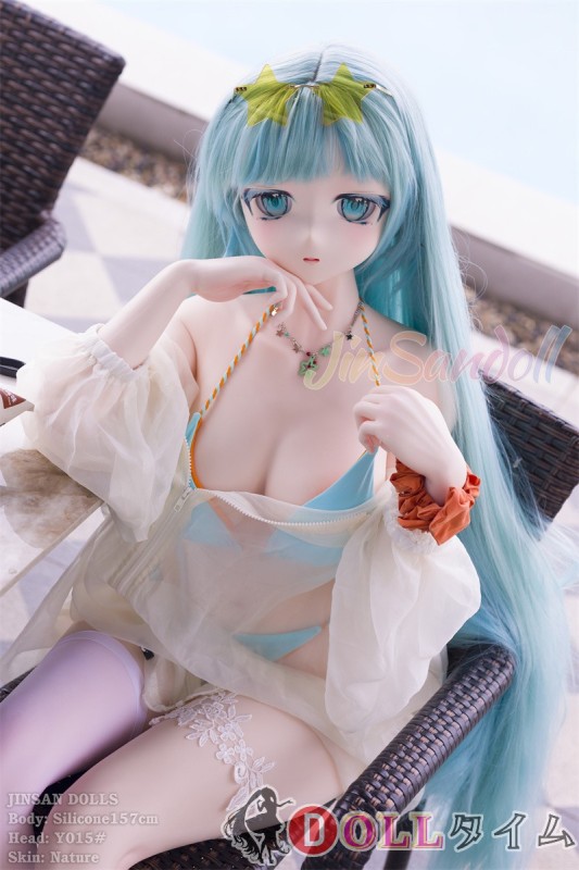 WM Doll 157cm Bカップ アニメラブドール  Y015 ビニールヘッド TPEボディー