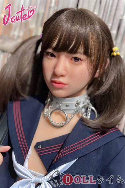 J-cute 137cm A-cup AGD19 萌咲（もえ）ヘッド  ラブドール 妹系 シリコンヘッド＋TPEボディ 赤と白のビキニとセーラー服