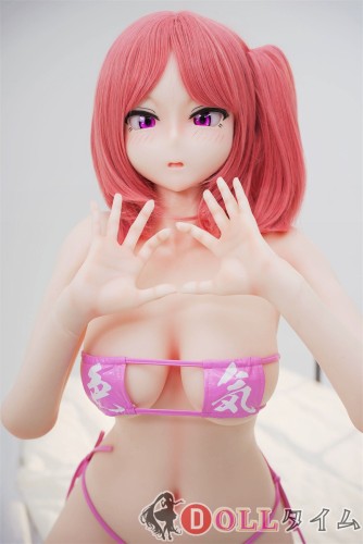 色気美人 Irokebijin  フルシリコン製 ラブドール  148cm Fカップ Akaneオーラル可能 赤い髪