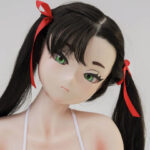 色気美人 Irokebijin フルシリコン製 ラブドール  148cm Fカップ Akaneオーラル可能 黒いボディスーツ