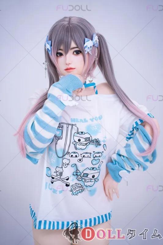 FUDOLL ラブドール 161cm Eカップ #J040頭部 身長等選べる 高級シリコン頭部+シリコン材質ボディツインテールと可愛い服装