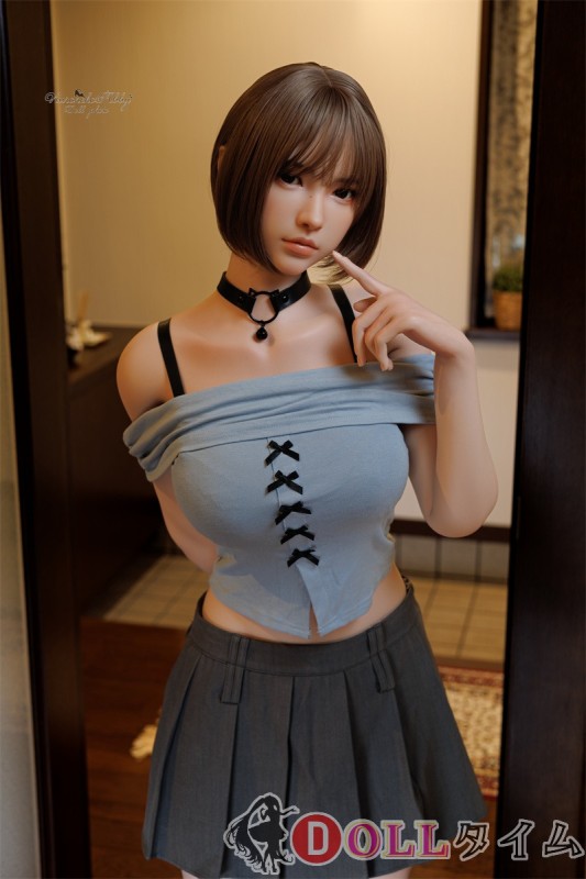 FUDOLL ラブドール 161cm Eカップ #J037頭部 身長等選べる 高級シリコン頭部+シリコン材質 青いトップ