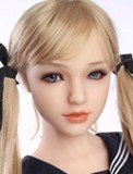 Sanhui Doll 158cm Dカップ #8ヘッド 口開閉機能選択可 【フェイシャルEX】機能対応可能 フルシリコン製ラブドール セーラー服
