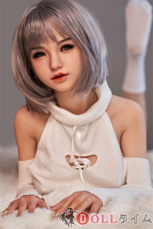Sanhui Doll 158cm Dカップ #8ヘッド 口開閉機能選択可 【フェイシャルEX】機能対応可能 フルシリコン製ラブドール 灰色の髪