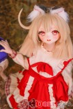 満月人形  クレー ヘッド 123cm  Bカップ ミニラブドール  ソフトビニールヘッド+TPEボディ ラブドール