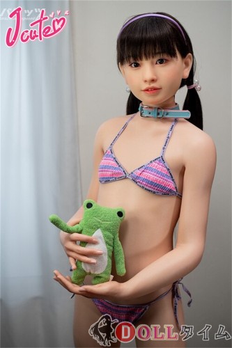J-CUTE Doll シリコン製ラブドール 149cm Aカップ 平ら AGD01掲載画像のボディはリアルメイク付き ピンク・パープルビキニを着