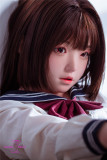 最新版メイク#8頭部 FUDOLL ラブドール 136cm Aカップ 高級シリコン頭部 ボディ材質及び身長など選べる