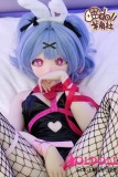 羊角社doll 155cm AAカップ #ラビットホールヘッド ソフトビニール製ヘッド+S-TPE製ボディ 等身大アニメドール 2.5次元コスプレセクシーダッチワイフ ラブドール