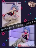 羊角社doll 155cm AAカップ ミクアニメヘッド ソフトビニール製ヘッド+S-TPE製ボディ ラビットホール衣装