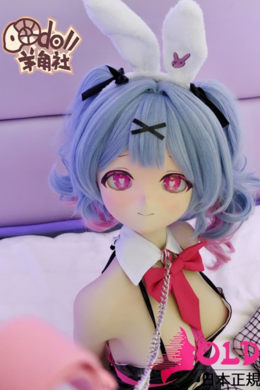 羊角社doll 155cm AAカップ #ラビットホールヘッド ソフトビニール製ヘッド+S-TPE製ボディ 等身大アニメドール 2.5次元コスプレセクシーダッチワイフ ラブドール