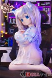 羊角社doll 132cm バスト大 #猫耳少女ヘッド ソフトビニール製ヘッド+S-TPE製ボディ