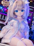 羊角社doll 132cm バスト大 #猫耳少女ヘッド ソフトビニール製ヘッド+S-TPE製ボディ