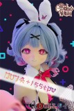 羊角社doll 155cm AAカップ ミクアニメヘッド ソフトビニール製ヘッド+S-TPE製ボディ ラビットホール衣装
