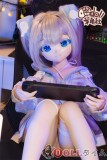 羊角社doll 132cm バスト大 #猫耳少女ヘッド ソフトビニール製ヘッド+S-TPE製ボディ
