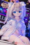 羊角社doll 132cm バスト大 #猫耳少女ヘッド ソフトビニール製ヘッド+S-TPE製ボディ