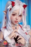 SHEDOLL 朵朵（Duoduo） ヘッド 148cm Dカップ ボディー材質など選択可能 カスタマイズ可能 白いナース服の吸血鬼