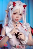 シェドール148cm Dカップシリコンドール 朵朵が白いナース服を着た吸血鬼テーマ