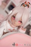 MOZU DOLL 65cm 小黑（Kuro）ソフトビニール製頭部 6kg  Aカップ TPE製ボディ 軽量化で収納しやい 使いやすい