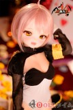 MOZU DOLL 60cm 魔族ドール スッチ ピンクの髪とアンバー色の目