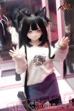 MOZU DOLL 115cm Aカップ Yaraヘッド ソフトビニール製頭部+TPE製ボディ 肌色＆眼球色＆メイク＆ウィッグ＆衣装は宣材写真と同じ COSPLAY絶区零の星見雅