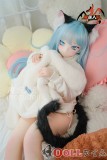 MOZU DOLL 115cm Aカップ Mintヘッド ソフトビニール製頭部+TPE製ボディ 肌色＆眼球色＆メイク＆ウィッグ＆衣装は宣材写真と同じ