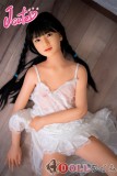 J-cute 137cm A-cup AGD19 萌咲（もえ）ヘッド  ラブドール 妹系 シリコンヘッド＋TPEボディ 白いチュールドレス