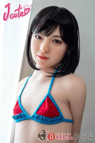 J-cute 137cm A-cup AGD19 萌咲（もえ）ヘッド  ラブドール 妹系 シリコンヘッド＋TPEボディ 赤と青のビキニ