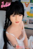 J-cute 137cm A-cup AGD19 萌咲（もえ）ヘッド  ラブドール 妹系 シリコンヘッド＋TPEボディ 白いチュールドレス