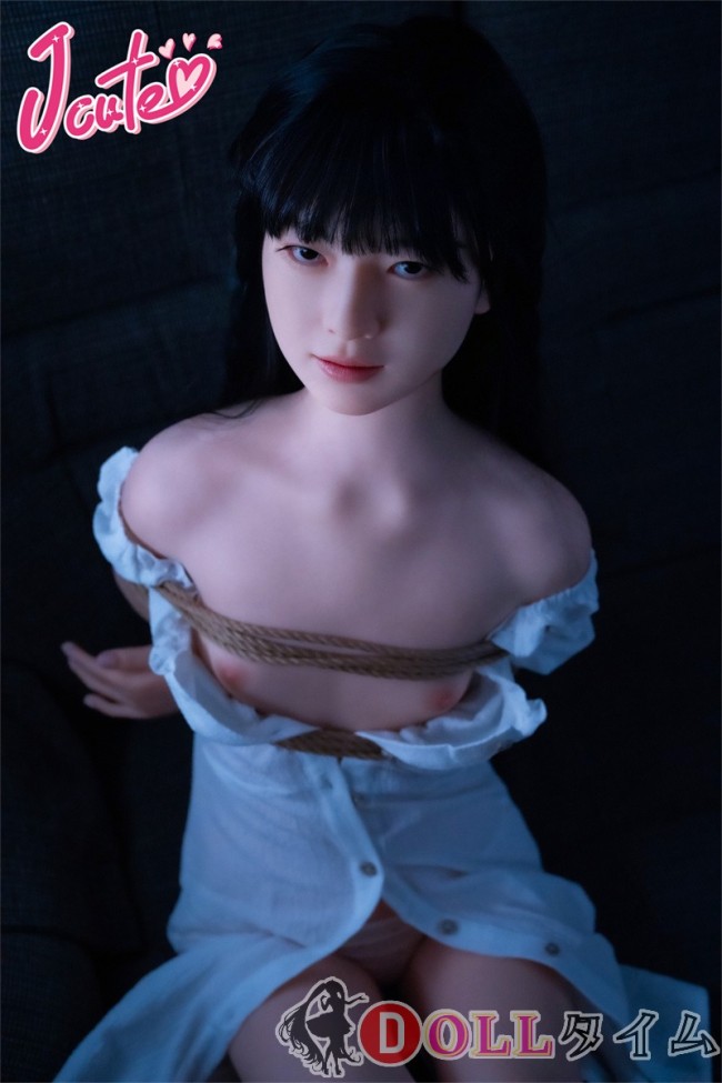J-cute 137cm A-cup AGD19 萌咲（もえ）ヘッド  ラブドール 妹系 シリコンヘッド＋TPEボディ 白いシャツドレスと拘束テーマ