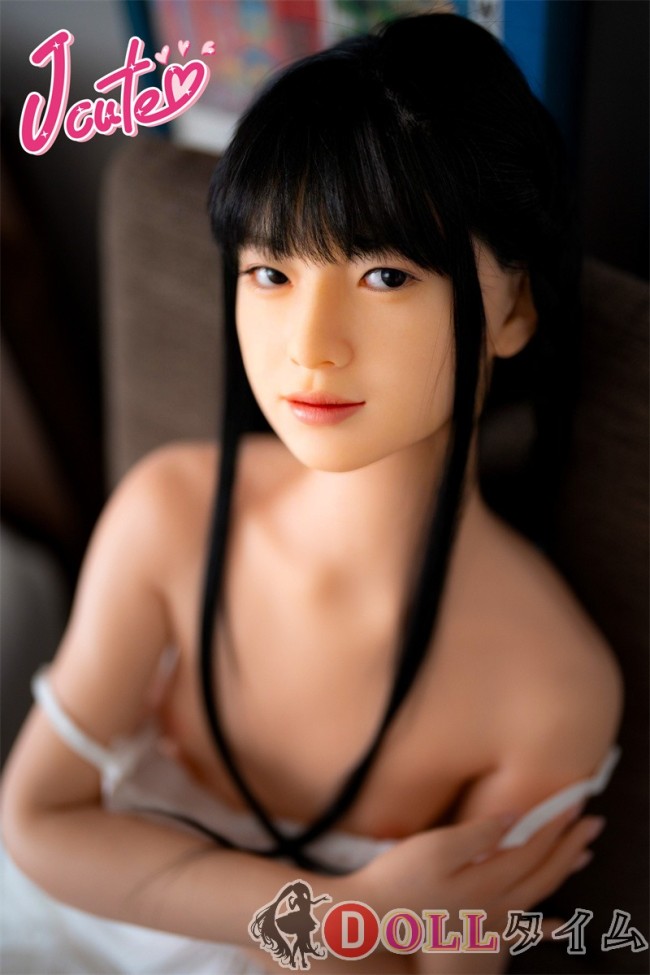 J-cute 137cm A-cup AGD19 萌咲(もえ)ヘッド ラブドール 妹系 シリコンヘッド+TPEボディ 白いチュールドレス