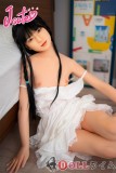 J-cute 137cm A-cup AGD19 萌咲（もえ）ヘッド  ラブドール 妹系 シリコンヘッド＋TPEボディ 白いチュールドレス