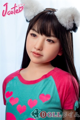 J-CUTE Doll シリコン製ラブドール 149cm Aカップ 平ら AGD08掲載画像のボディはリアルメイク付き グリーン＆ピンクのカジュアルスタイル