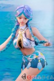 Sino Doll フルシリコン製ラブドール 実践向け 143cm Cカップ S56凛白 ヘッド 掲載画像はリアルメイク付き RSメイク付き