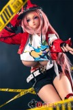 Sino Doll フルシリコン製ラブドール 実践向け 143cm Kカップ S52凛青 ヘッド 掲載画像はリアルメイク付き RSメイク付き