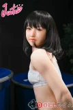 J-CUTE Doll シリコン製ラブドール 149cm Aカップ 平ら AGD08掲載画像のボディはリアルメイク付き 白いランジェリーを纏ったリアルなデザイン