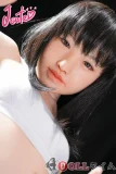 J-CUTE Doll シリコン製ラブドール 149cm Aカップ 平ら AGD08掲載画像のボディはリアルメイク付き 白いランジェリーを纏ったリアルなデザイン